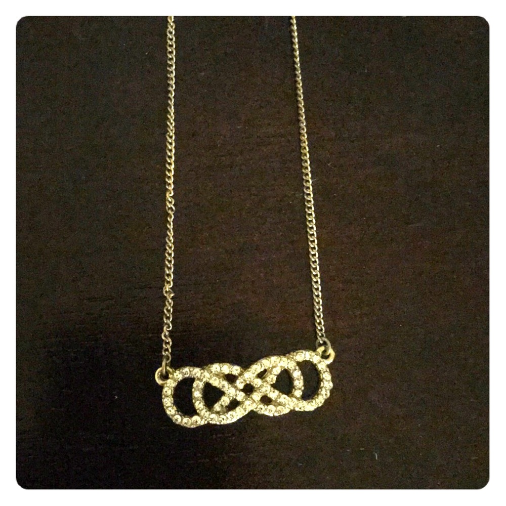 Sparkle Infinity Necklace